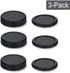 Camera Rear Lens Cap & Body Cap Cover for Canon RF Mount Mirrorless Camera EOS R8 R50 R10 R7 R3 R5C R6 Mark II R6 R5 R RP Replace RF Rear Lens Cap & R-F-5 Body Cap -3 Packs