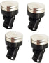 DEVMO 4PCS SCX10 4WD 1/10 RC Magnetic Body Post,Alloy Magnetic Stealth Invisible Body Shell Mount Column Compatible