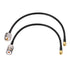 BINGFU SMA Male to UHF SO239 Female & PL259 Male RG58 Coaxial Jumper Cable, 12 inch (2-Pack)
