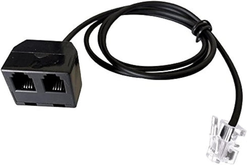 Agent Buddy Training Switch Adapter for RJ9/RJ10/RJ22 Connections - Headset Adapter Splitter