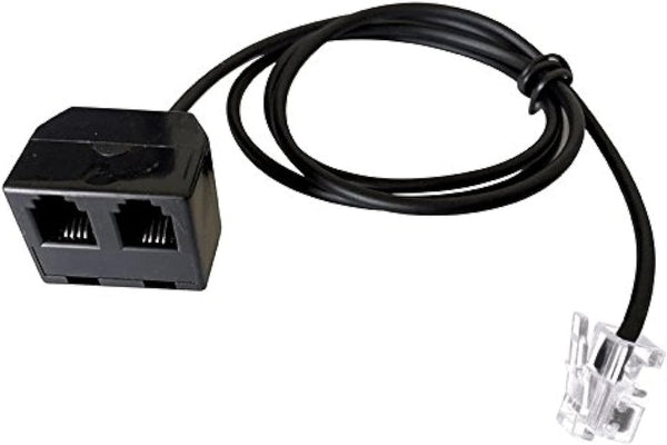 Agent Buddy Training Switch Adapter for RJ9/RJ10/RJ22 Connections - Headset Adapter Splitter