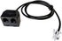 Agent Buddy Training Switch Adapter for RJ9/RJ10/RJ22 Connections - Headset Adapter Splitter