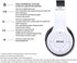 Upgraded Hybrid Active Headphones with Transparent Modes, Wireless Bluetooth, Deep Bass, Soft Earpads, Fast Charging