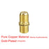 VCE Coaxial Cable Connector, RG6 F-Type Gold Plated Adapter, Female to Female, 5-Pack