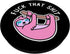 Fuck That Shit Pink Sloth Kawaii Animal PopSockets PopGrip: Swappable Grip for Phones & Tablets