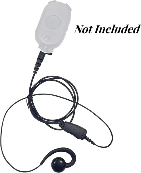CLP1010e Earpiece CLP1080e C-Swivel Radio Earpiece Walkie Talkie Headset with PTT Mic for Motorola