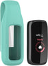 FitTurn Clip for Fitbit Luxe, Soft Silicone Strap Replacement Accessories for Luxe Clip Case (Black, Pink, Teal)