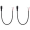 Fancasee 2 Pack Speaker Wire RCA Female Plug Jack Connector Adapter to Bare Wire for Audio Video