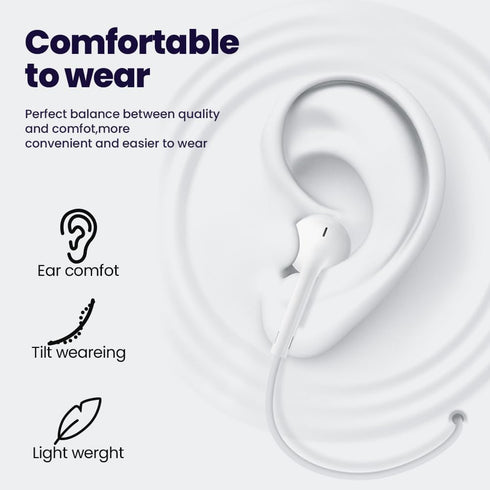 MFI Certified 2 Pack Wired Earbuds with USB C, Microphone, Volume Control, Noise Isolating for iPhone 15 & Samsung S23