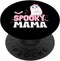 Spooky Mama Family Cute Pink White Ghost Boo Halloween PopSockets Swappable PopGrip
