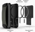 Sinjimoru for MagSafe Wallet, Secure Hard Lock Magnetic Card Holder, MagSafe Stand and Grip for iPhone 15, 14, 13, 12,
