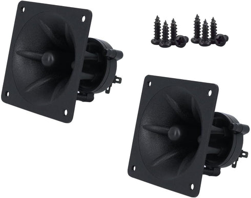 CCeCCe 2 Pack Component Square Tweeter 3.25" x 3.25" Piezo Horn Element Replacement