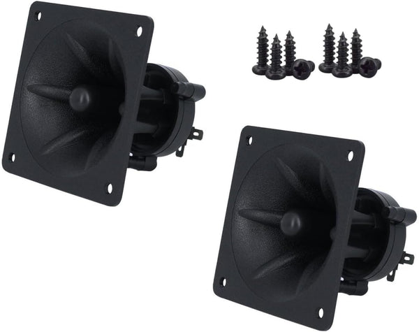CCeCCe 2 Pack Component Square Tweeter 3.25" x 3.25" Piezo Horn Element Replacement