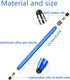 Stylus Pens for Touch Screens (8-Pack Ayzmjin) - Stylists Pen for iPhone, iPad, Android Phones, High Precision,