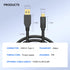 Cameras(16ft) USB-A to USB-C High-Speed Data Transfer Cable with Dual Magnetic Rings Camera Connection Cable