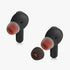 kwmobile 6X Replacement Ear Tips Compatible with JBL Tune 230 NC TWS / T230NC - Silicone Tips for Earphones - Black