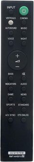 RMT-AH501U Replacement Remote Control for Sony Soundbar HT-X8500 HTX8500 Sound Bar System