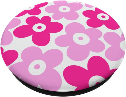 Cute Bright Groovy Retro 70s Aesthetic Daisy Flower PopSockets Standard PopGrip