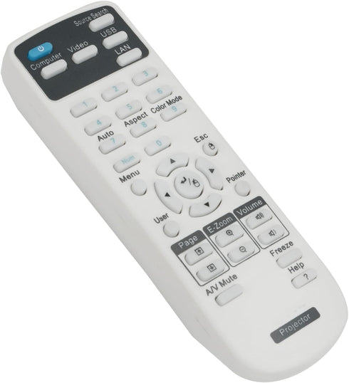 Universal Projector Remote Control Compatible for Epson BrigHtLink,Powerlite Series,Home Cinema,EX/EB/VS/EMP Series Projectors