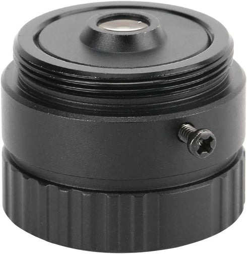 TEUOPIOE 2.5mm 3MP 2.5mm 3MP F1.2 1/2.5 Camera Lens, Definition HD CS Mount Focus Fixed CCTV Lens for Camera