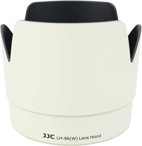 JJC LH-86 Professional Lens Hood Compatible with Canon 70-200mm 2.8 L is USM Lens White, Replaces Canon ET-86