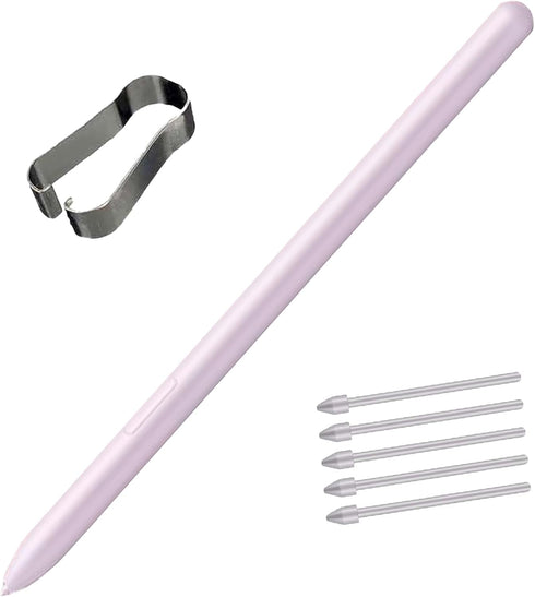 Galaxy Tab S9 FE S Pen Replacement for Samsung Galaxy Tab S9 FE, Stylus Pen with Nibs, Without Bluetooth, Purple