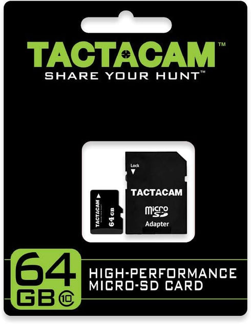 TACTACAM 64GB (1PK) Ultra Micro SD Card - High Performace