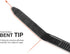 TR Industrial Black Cable Ties, Multi-Purpose, UV Resistant, 4 inches, 100 Pack