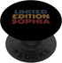 Sophia Limited Edition PopSockets Swappable PopGrip, Personalized Name, Funny Design