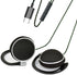 Wired USB C Earphones with Microphone, Clip-On Controller Function, Subwoofer Stereo, Compatible with iPad and Android