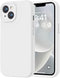 LOVE 3000 iPhone 14 Case - Premium Silicone with Soft Anti-Scratch Microfiber Lining - White