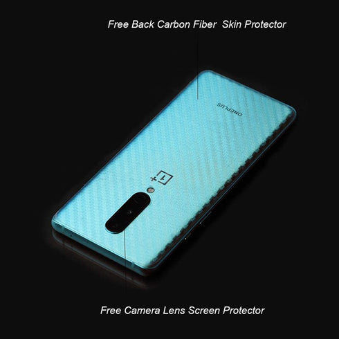 Ibywind Screen Protector for OnePlus 8 (2 Pcs) with 1Pc Camera Lens Protector & 1Pc Back Film, Flexible TPU, Bubble Free