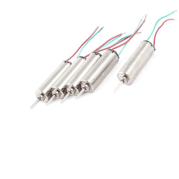 Lagogia DC 1.5-3.7V 66000RPM Coreless Micro DC Motor 4mmx12mm for Airplane Model RC