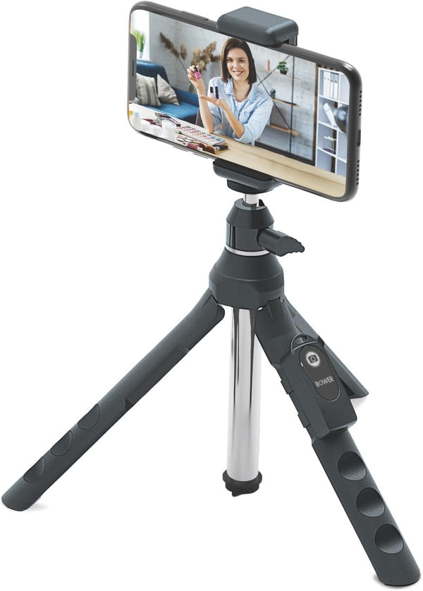 Bower Multipod 6-in-1 Tripod Selfie Stick with Remote Shutter for Smartphones