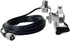 HYS SO239 PL-259 16.4ft RG-58 Stainless Steel Adjustable Car Antenna Mount Bracket with to Connector & Coax Cable