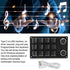 Zerodis Macro Mechanical Keyboard, One Handed 12 Key Multifunction DIY Programmable Keypad for Office Gaming