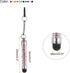 MECCANIXITY 11pcs Stylus Pen for Touch Screens, Mini Crystal Diamond Capacitive Pens for All Devices