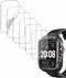 Screen Protector Compatible with SKG R8 and KEEPONFIT IDS01, 1.8” Military Fitness Tracker Smartwatch, Soft TPU, 6