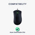kwmobile Mouse Feet Replacement for Razer DeathAdder Elite Computer Mouse Skates Sticker (Black)