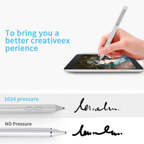 Stylus Pen for Microsoft Surface, 1024 Levels High Pressure Sensitivity Compatible with Surface Pro X/8/7/6/5/4/3