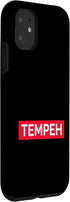 Statement Quote Culture 11 Tempeh (Funny Asien Food Statement) Case for iPhone