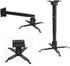 Coret 33 lbs Universal Projector Mount Adjustable Ceiling Wall Mount, Projector Extending Arms Mount for LCD/DLP Home