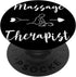 Massage Therapist Spa Masseur Physical Kneading Relaxation PopSockets Swappable PopGrip