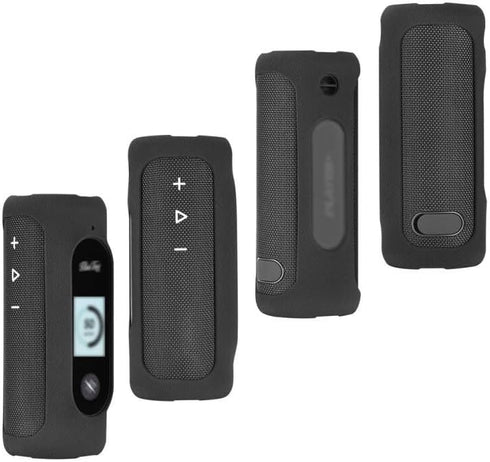 Carrying Silicone Cover Case for Blue Tees Golf Player+ GPS Speaker with Touch Screen Display, Black