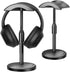 Universal Headphone Stand, Clear - Desk Hanger Holder Organizer for Gaming Headset, Premium Craftsmanship
