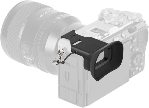 JINPIAOPIAO A7C A7CR Soft Silicone Viewfinder for II Camera Enhances Stability Comfort with Anti Loss Lanyard