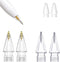 Compatible Replacement Pencil Tips for Apple 2nd 1st Gen iPad Pro Pencil, Fine Point Precise Control Resistance - White