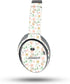 MightySkins Glossy Glitter Skin - Neutral Flowers for Bose QuietComfort 35 II Headphones | Durable Finish