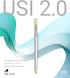 USI 2.0 Stylus Pen with 4096 Levels Pressure, Rechargeable, Palm Rejection, USB-C Charge, Compatible with Lenovo, HP,