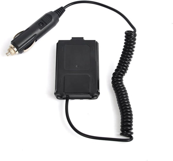 Battery Eliminator Car Charger for Baofeng Transceiver Ham Radio UV-5R Series Walkie Talkie
